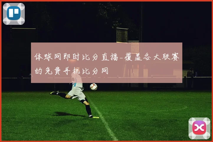 体球网即时比分直播_覆盖各大联赛的免费手机比分网